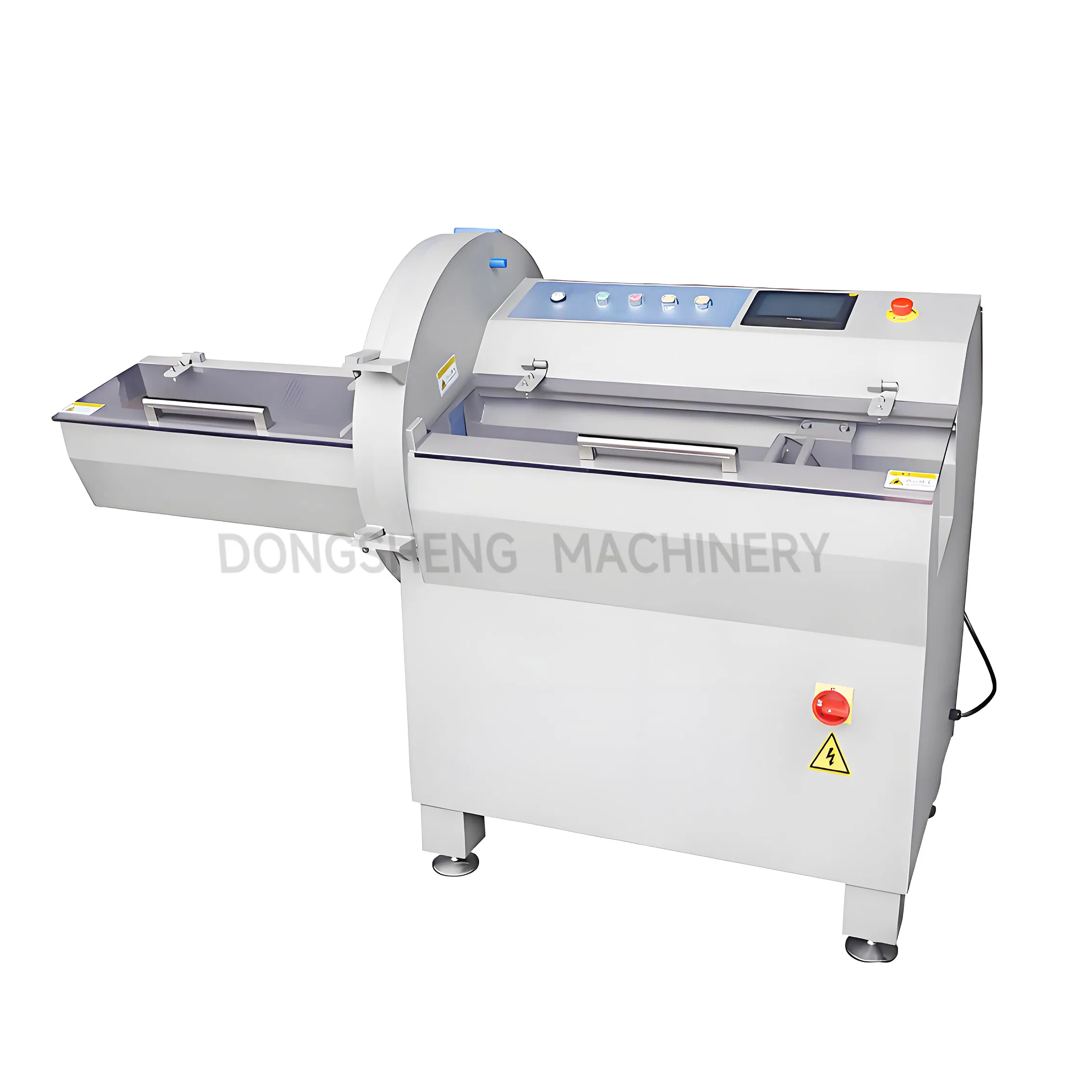 CE Certification High Efficient Customizable Commercial SUS304 Stainless Steel Ham Bacon Meat Slicing Machine Slicer Pork Beef Cutter Cutting Machine Conveyor