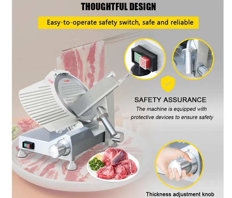 Semi-Auto Meat Slicer