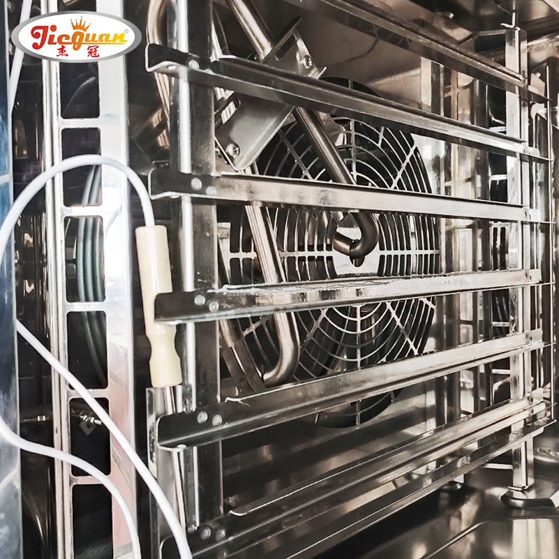 Automatic Fully Commercial Professional Kitchen China Combi Steamer Oven Machine Convection Bread Baking Electric Digital 10 Tray Restaurant Hotel Supplies