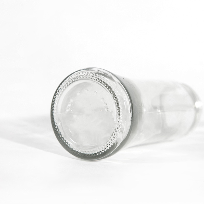 180ml Factory Customized High-Quality Glass Spices Mill Glass Sea Salt Pepper Mill Grinder Jar Durable Round Herb Food Storage Kitchen BBQ Seasoning Bottle Jar