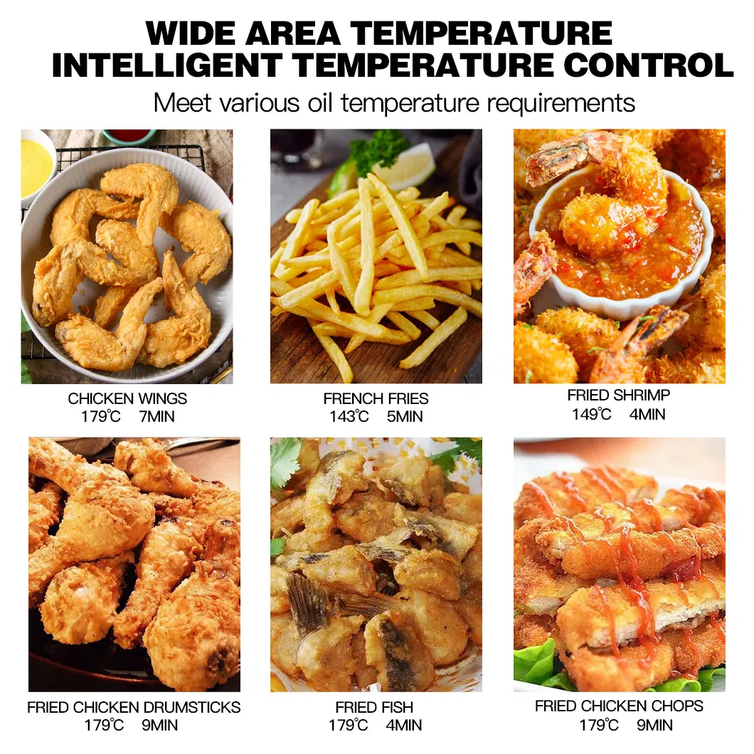 Ld-8L CE Approved Commercial One-Cylinder One-Basket Deep Fryer for Chips &amp; Wings