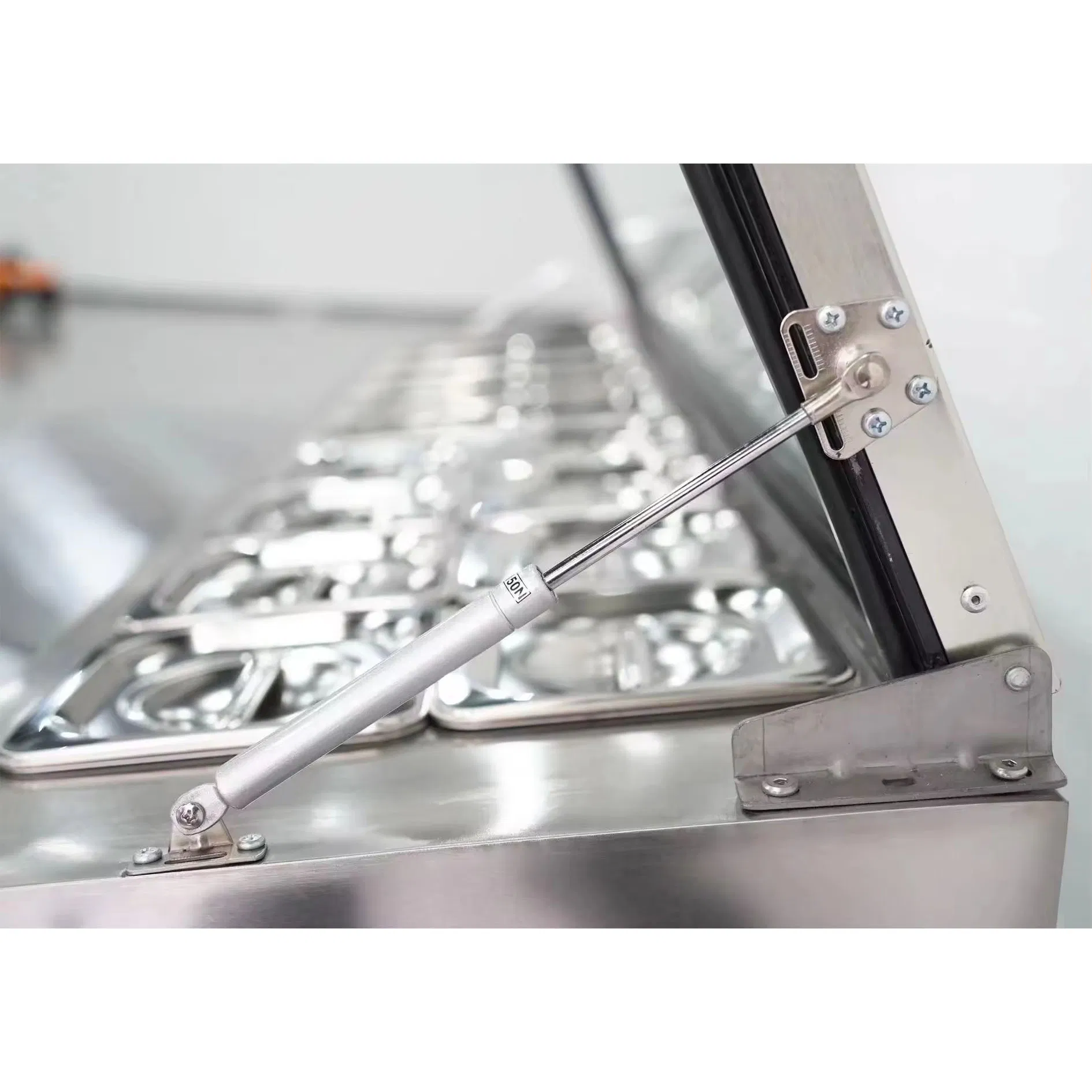 59" Commercial Workstation Refrigerators Refrigerated Sandwich Salad Prep Table with 12 Pans