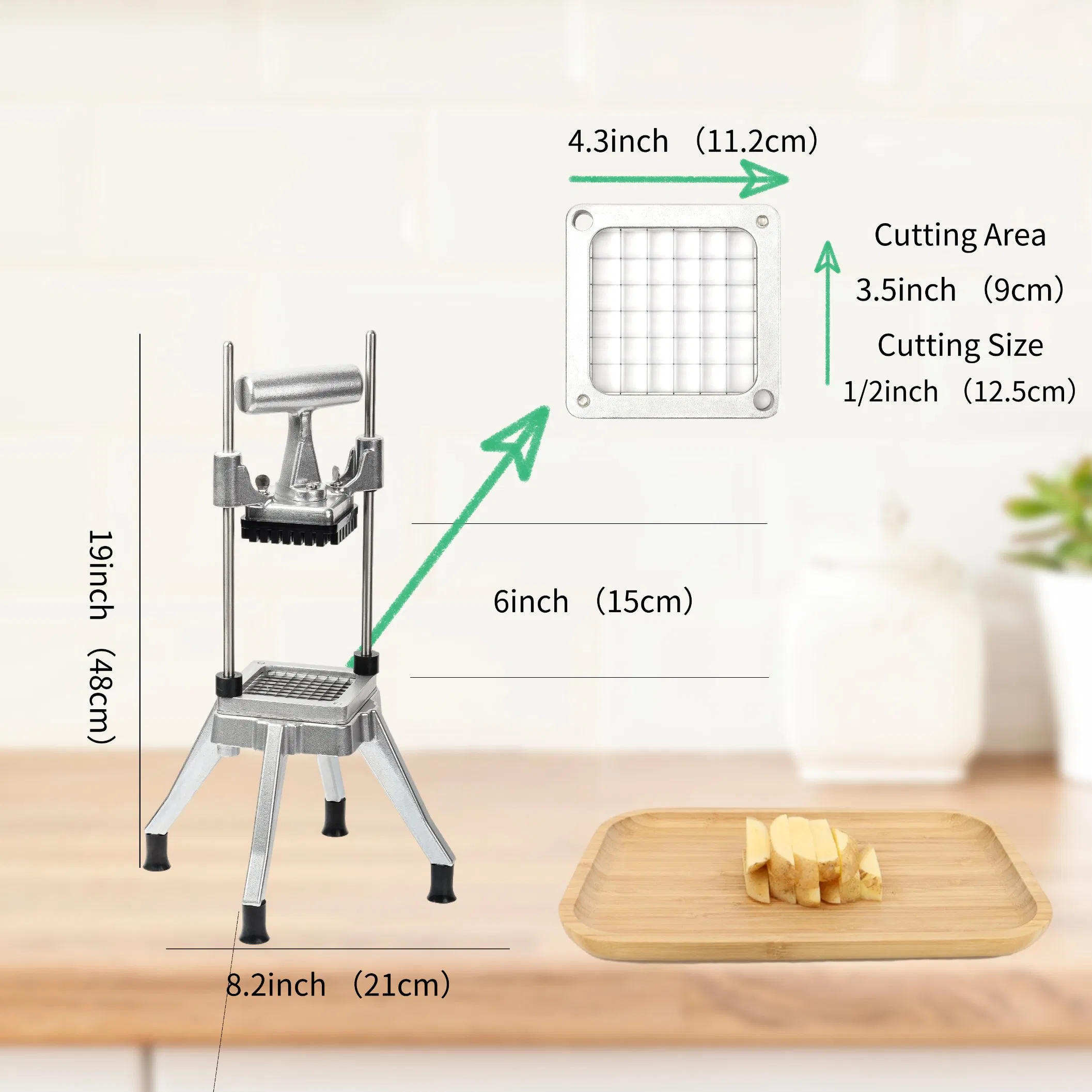 Commercial Use Hot-Selling Vegetable Processing Machine Eyuipment Cutter Chopper Slicer Dicer