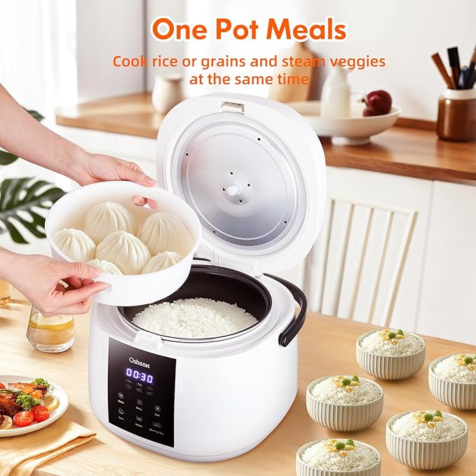 Digital Rice Cooker Multi Functional to Cook Rice, Congee, Steam, Cake, Stew.