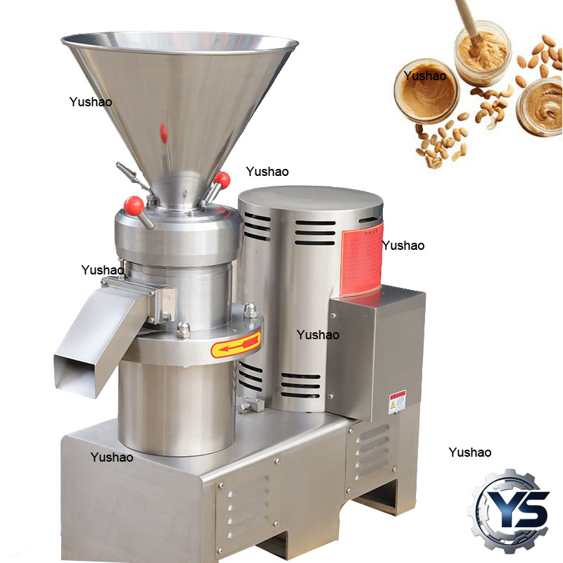 Peanut Butter Grinder Food Grade SUS304 Stainless Steel Colloid Mill for Peanut/Chilli/Sesame