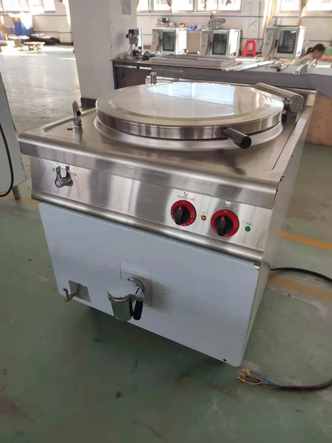 Electric Steam Jacketed Soup Kettle/Soup Cooker Eh-881