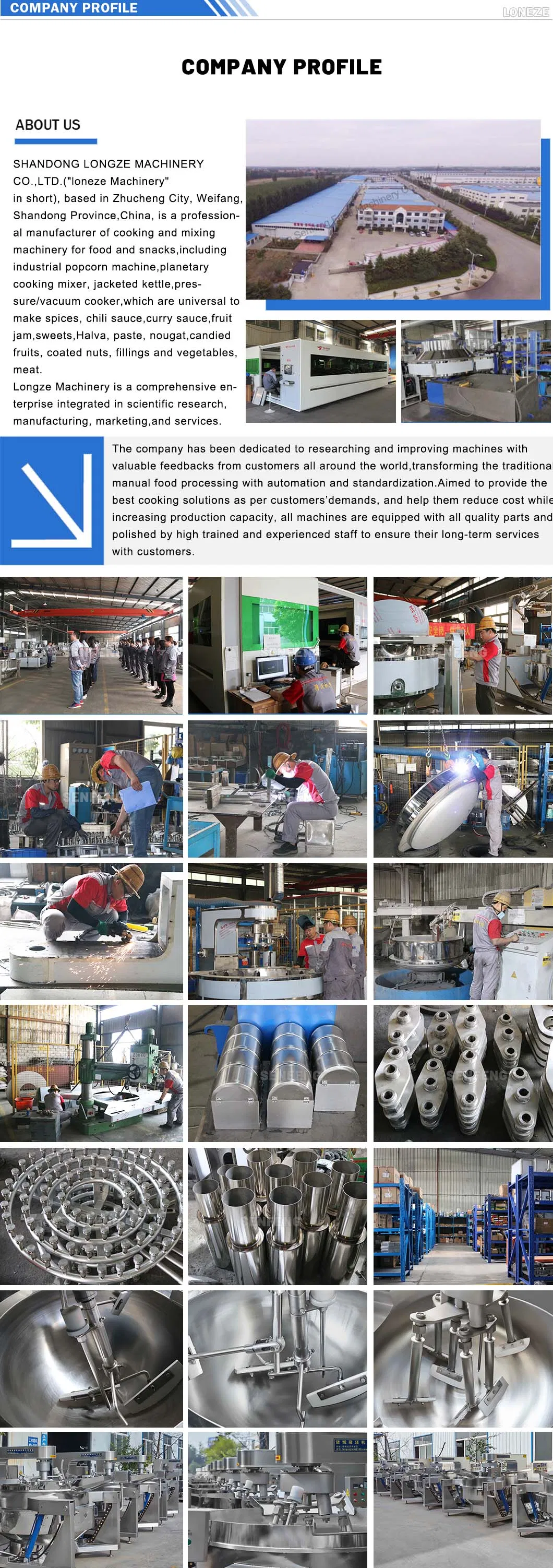 Commercial Multi Function Cooking Mixer