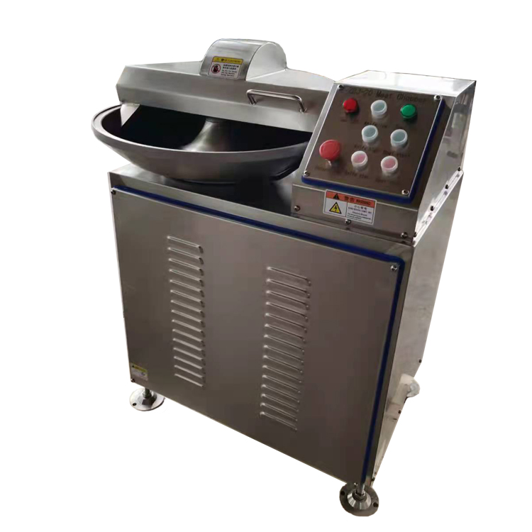 Electric Vegetable Meat Bowl Cutter Sausage Making 100L 20L Chopper Meat Bowl Cutter Machine