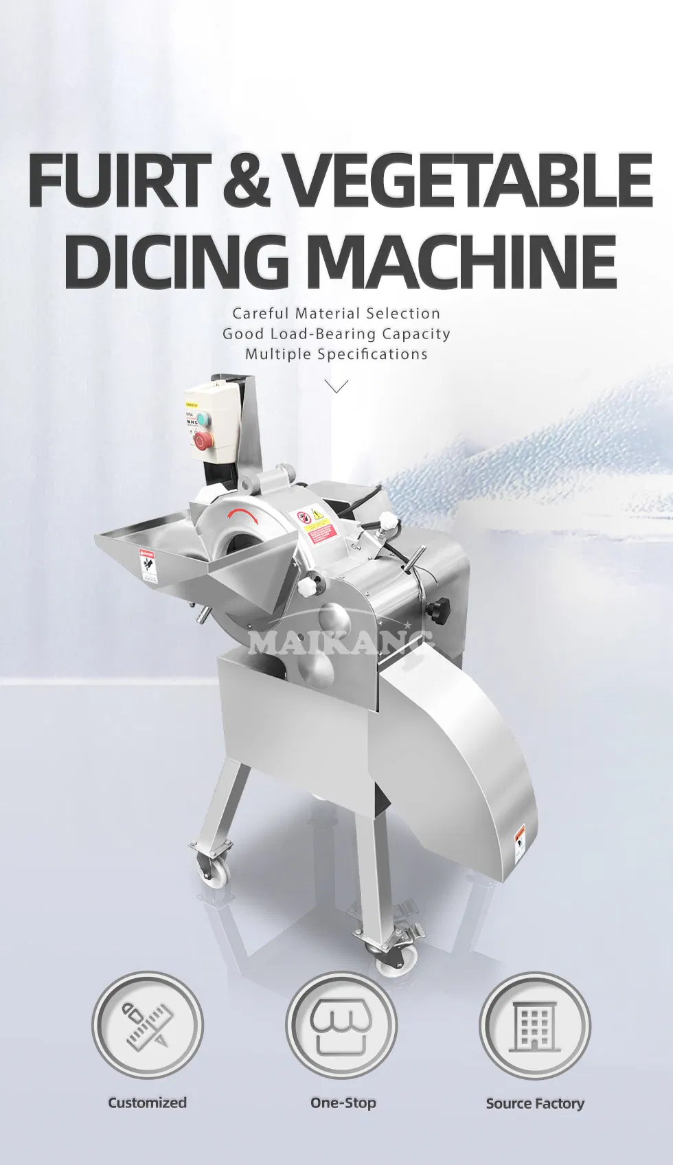 Fruit Vegetable Dicing Machine