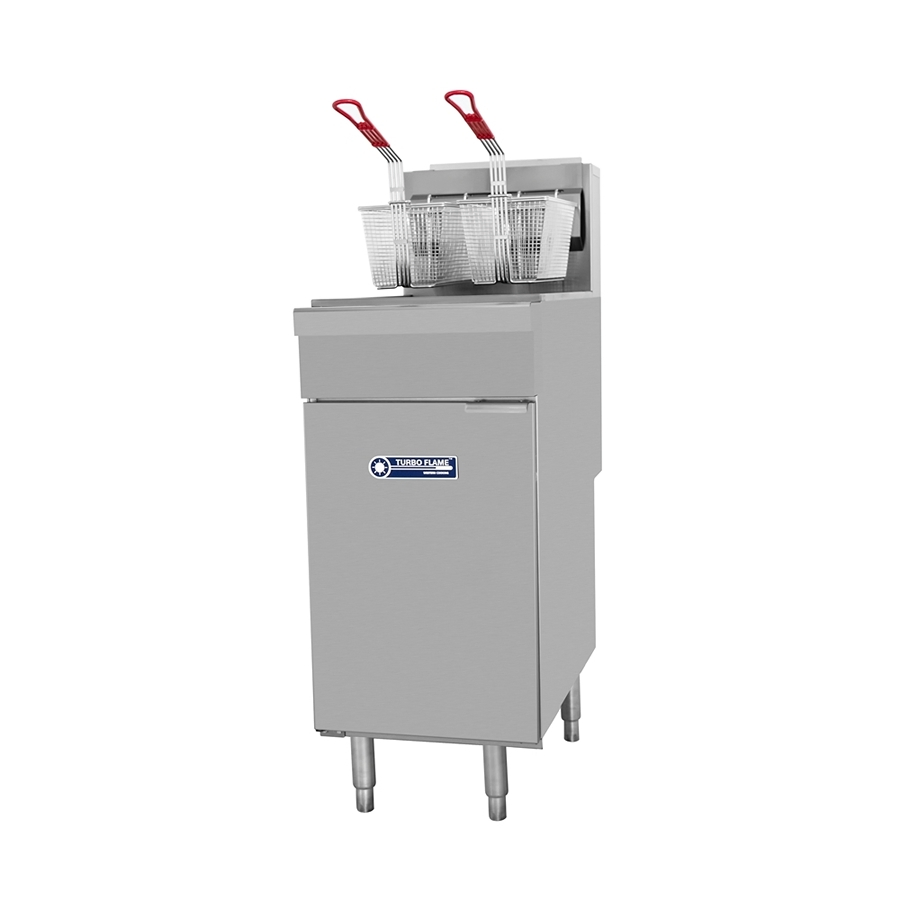 High Quality Commercial 4 Burners Gas Deep Fryer