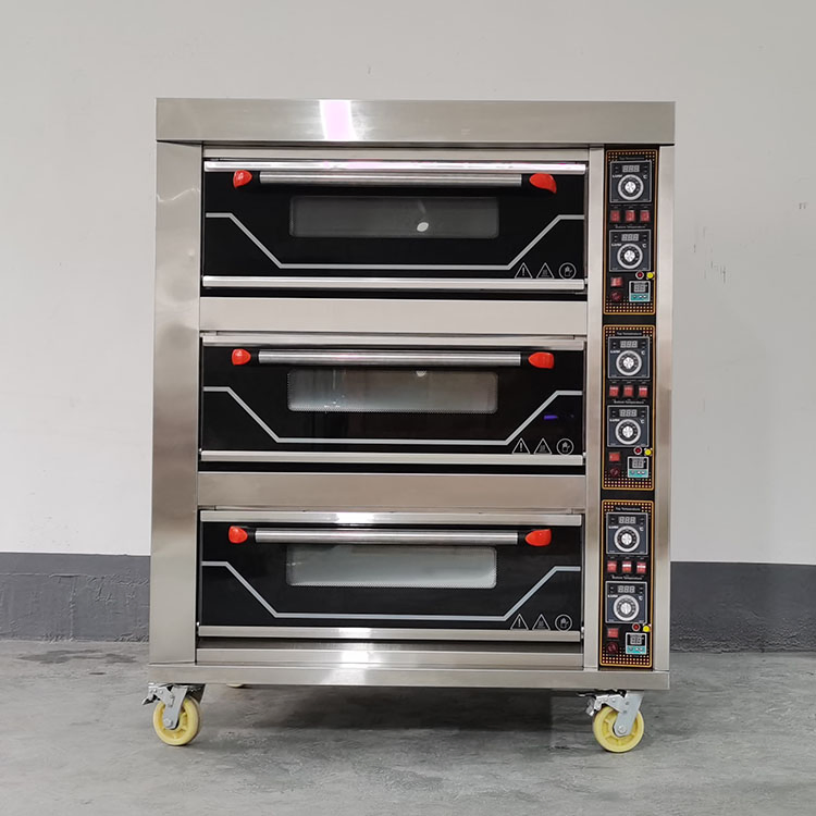 Vigevr Bakery Equipment Commercial Bakery Machine Pizza Oven Gas Electric Deck Oven