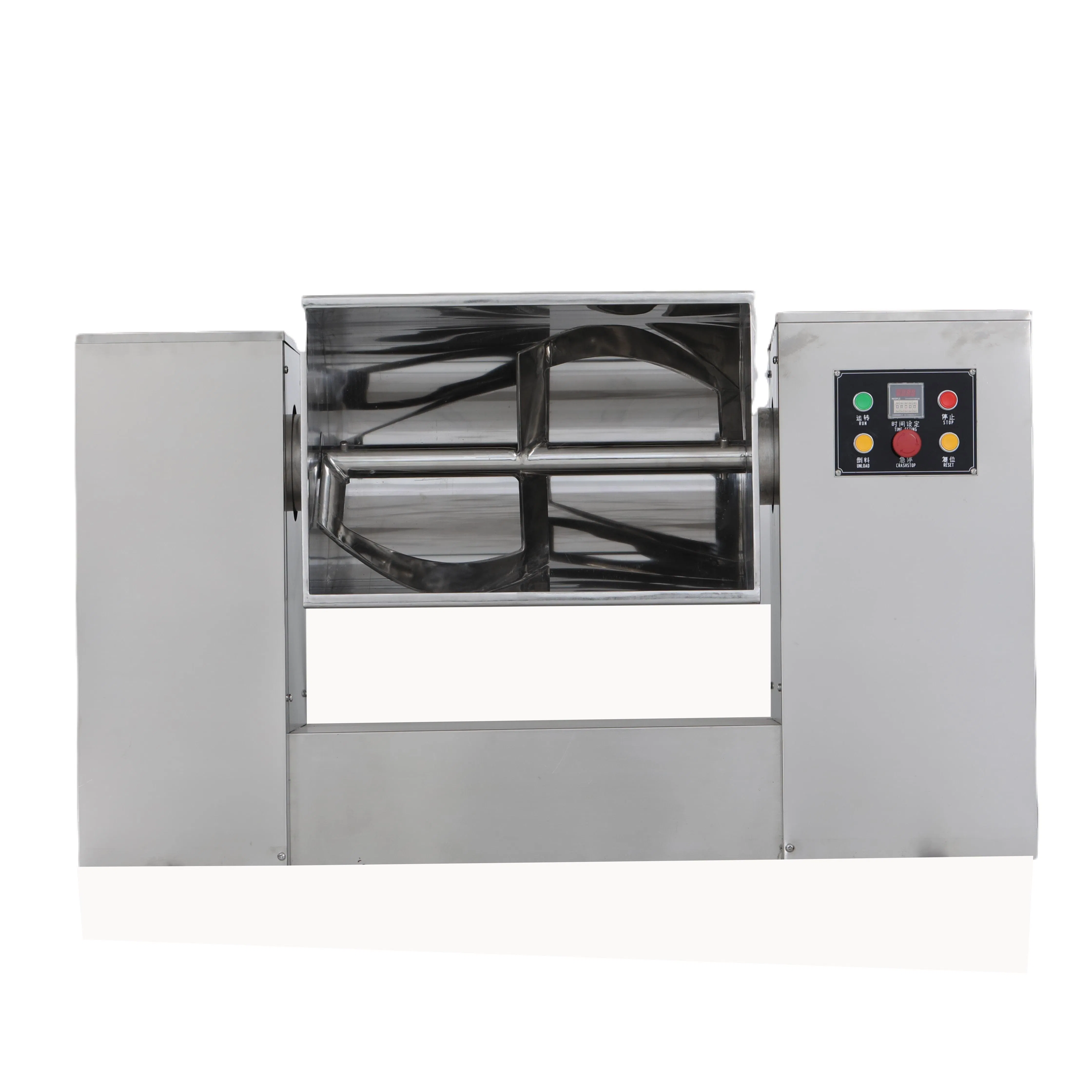 CH100 Flour Herb Chemical Particle Powder Blender Automatic Spiral Dough Chute Mixer