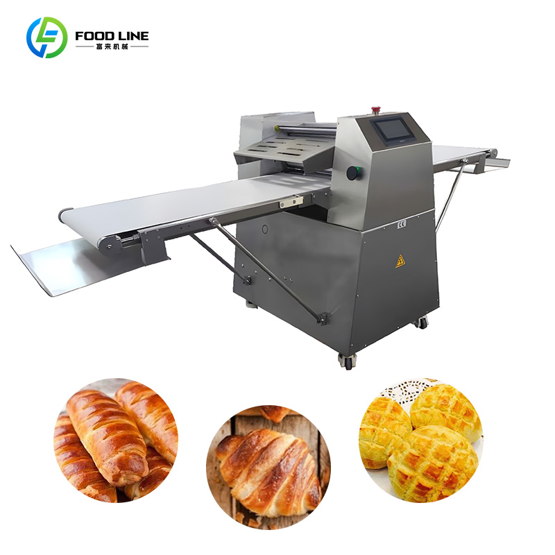 Commercial Kitchen Floor Type Bread Automatic Dough Pastry Sheeter for Bakery