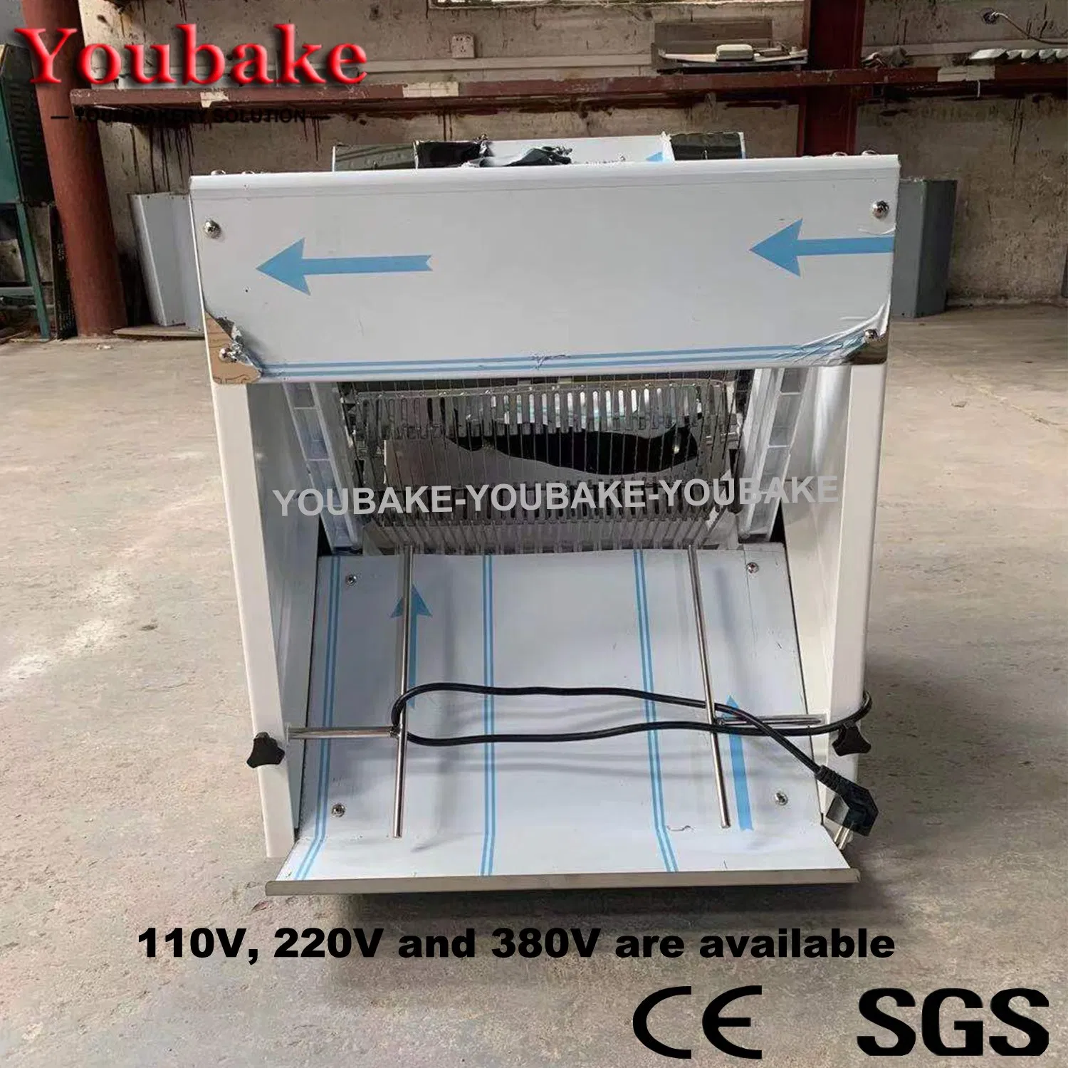 Easy-to-Operate Professional Automatic Stainless Steel Industrial Bread Slicer