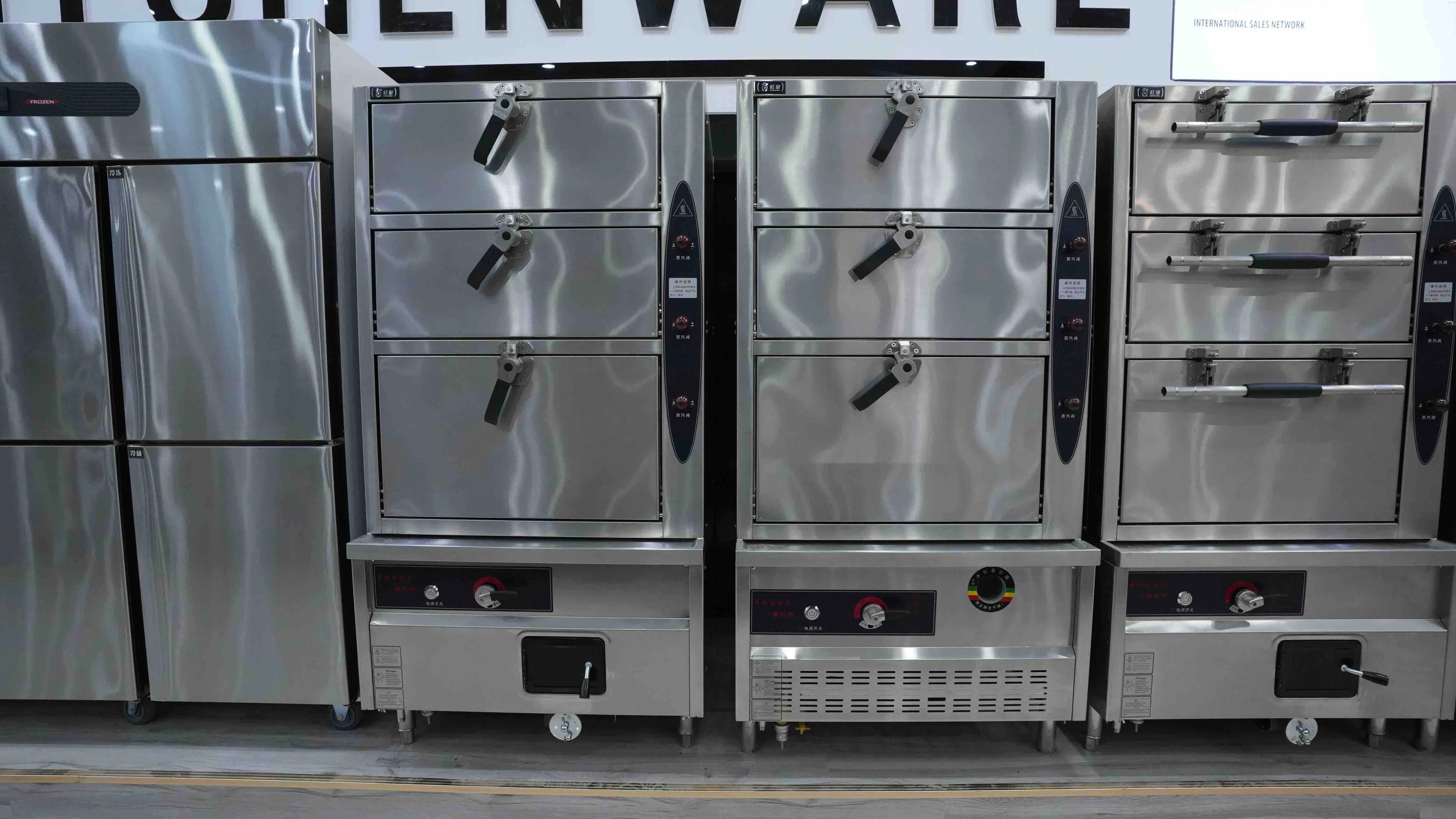 Steam Cooker - Commercial Stainless Steel Rice &amp; Seafood