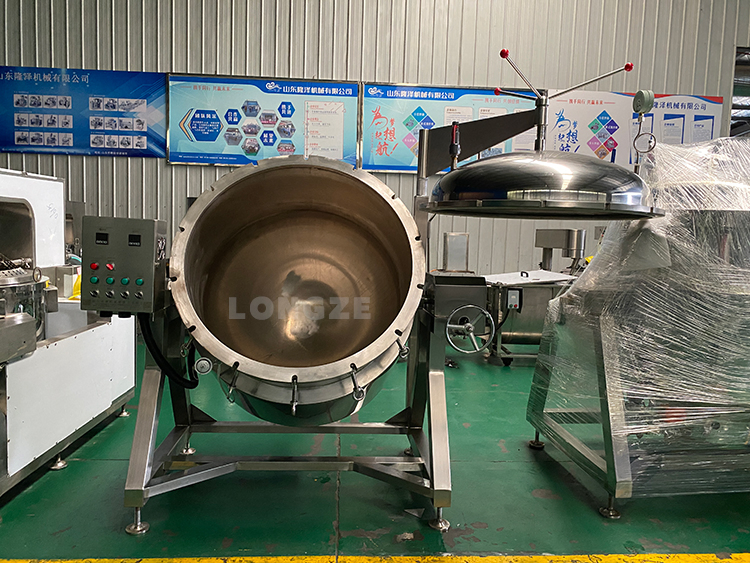 Large Industrial Steam Stainless Steel Pressure Cooker 200-600 Liters