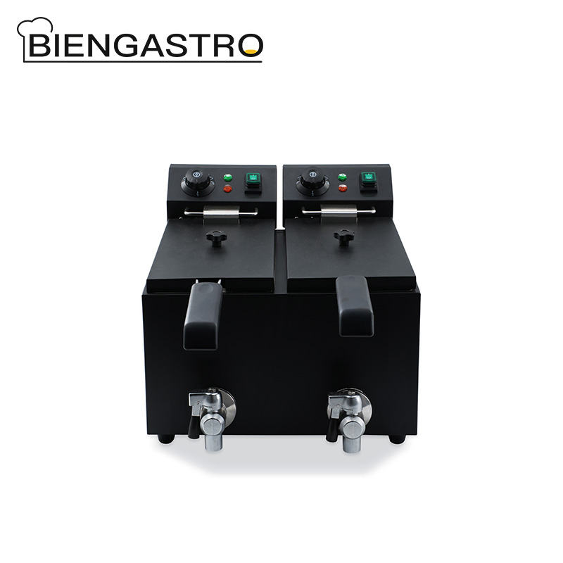 Professional Commercial Double Tank Electric Deep Fryer