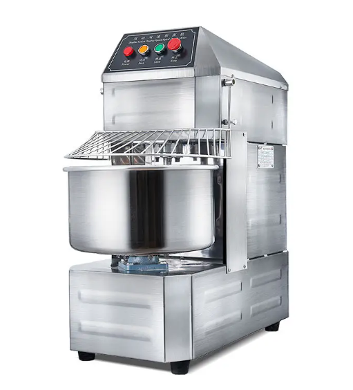 Commercial Spiral Dough Mixer Energy Saving CE Stainless Steel Bowl