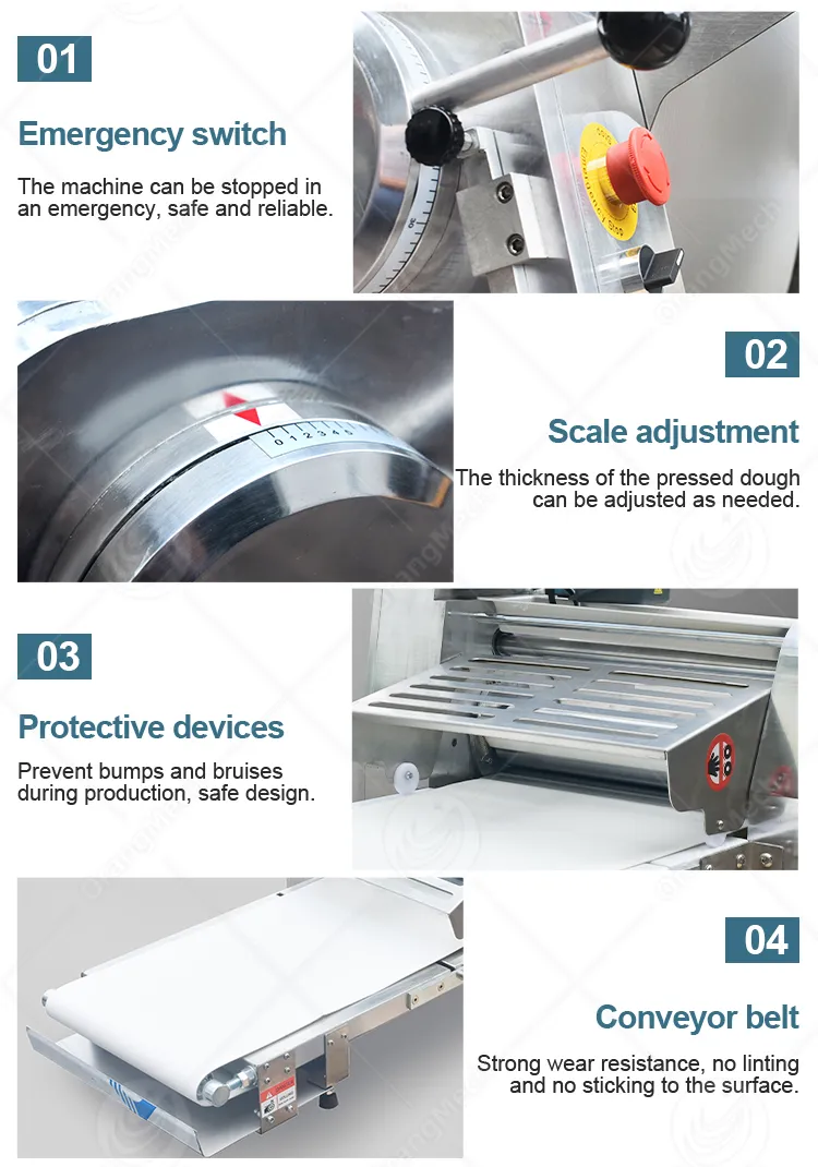 Dough Sheeter Detail 5