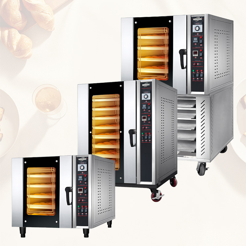 Bakery Equipment High Quality 10 Trays Gas Commercial Convection Oven