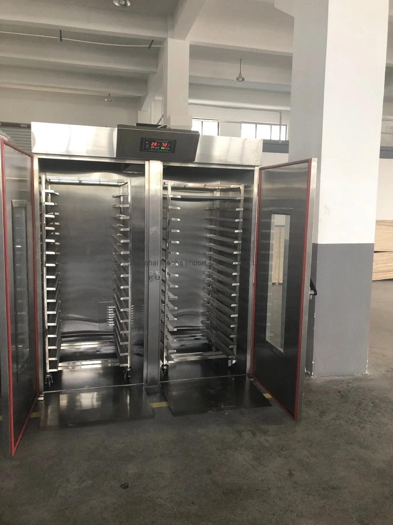 Commerical Bakery Bread Machine 64trays Dough Proofer Dough Proofing Cabinet