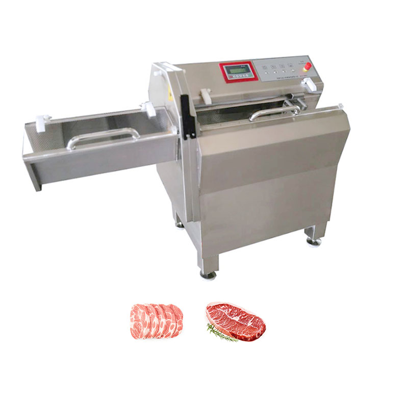 Frozen Meat Steak Meat Slices Cutter Machine T Bone Slicer