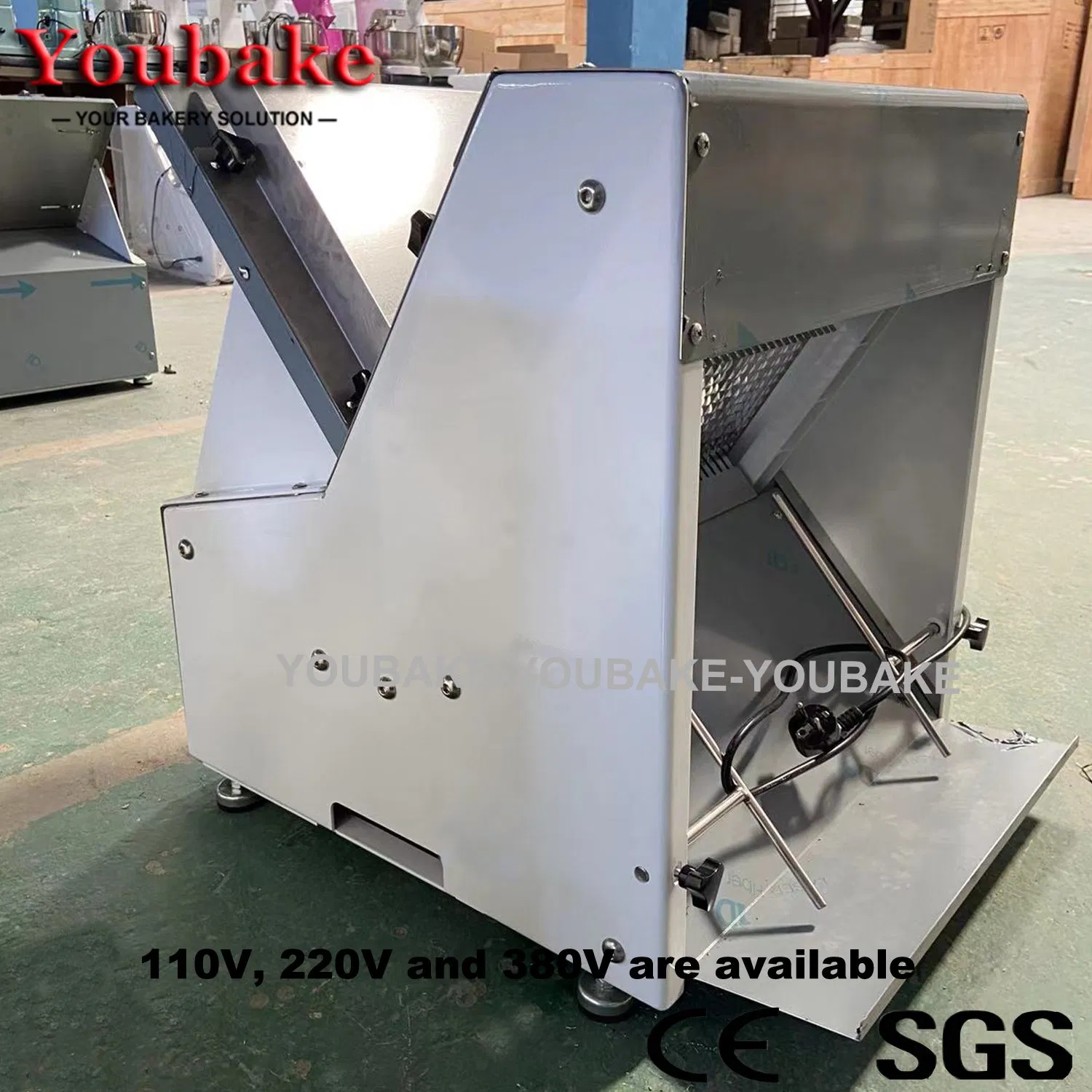 Easy-to-Operate Professional Automatic Stainless Steel Industrial Bread Slicer