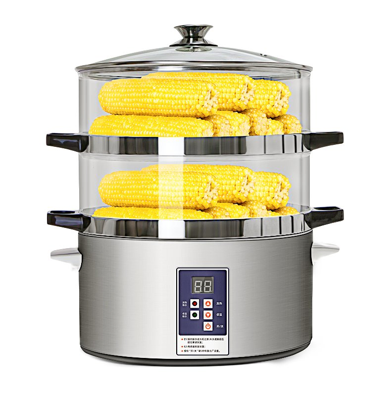 CS-6 Restaurant Kitchen Use Commercial Electric Corn Egg Food Steamer Vegetables Corn Steam Cooker Factory Price