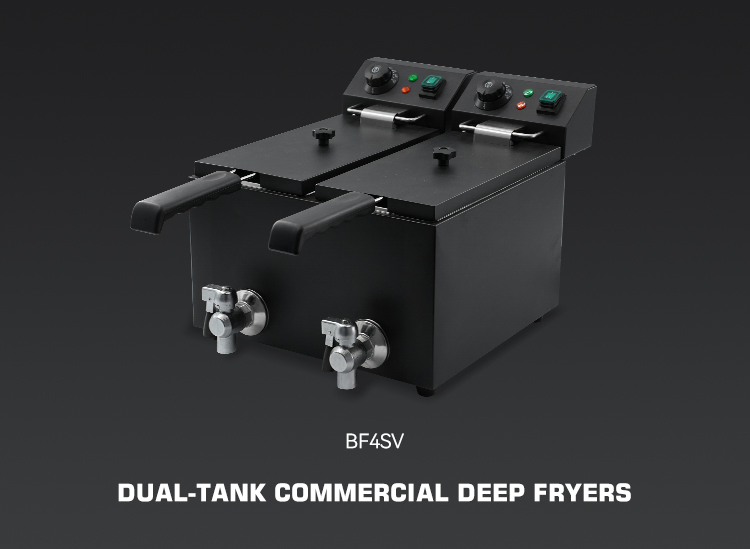 Professional Commercial Double Tank Electric Deep Fryer