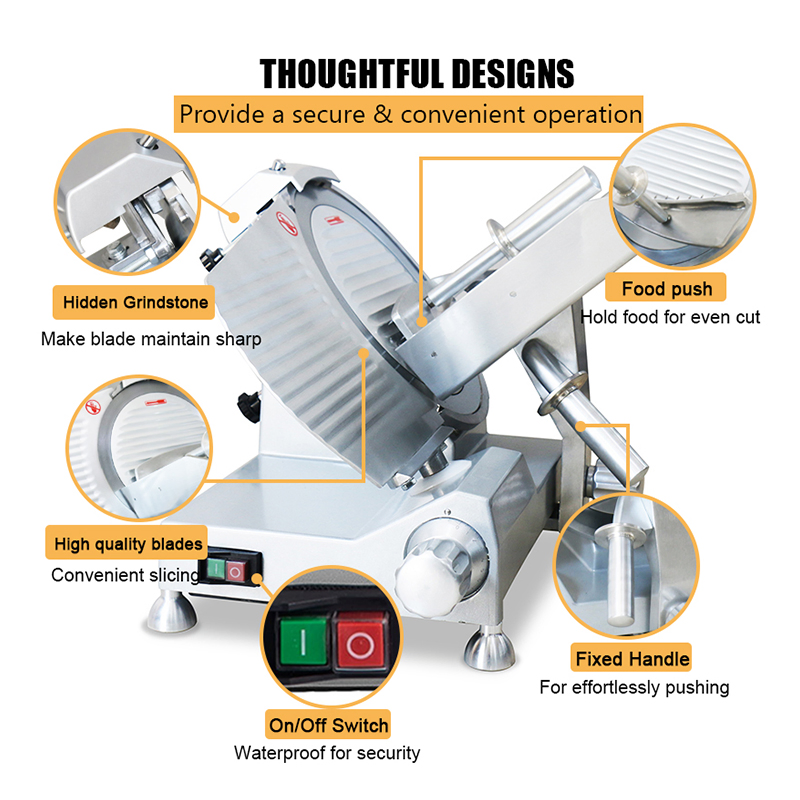 Jinkun Semi-Auto Meat Slicer - Durable and Efficient Meat Preparation