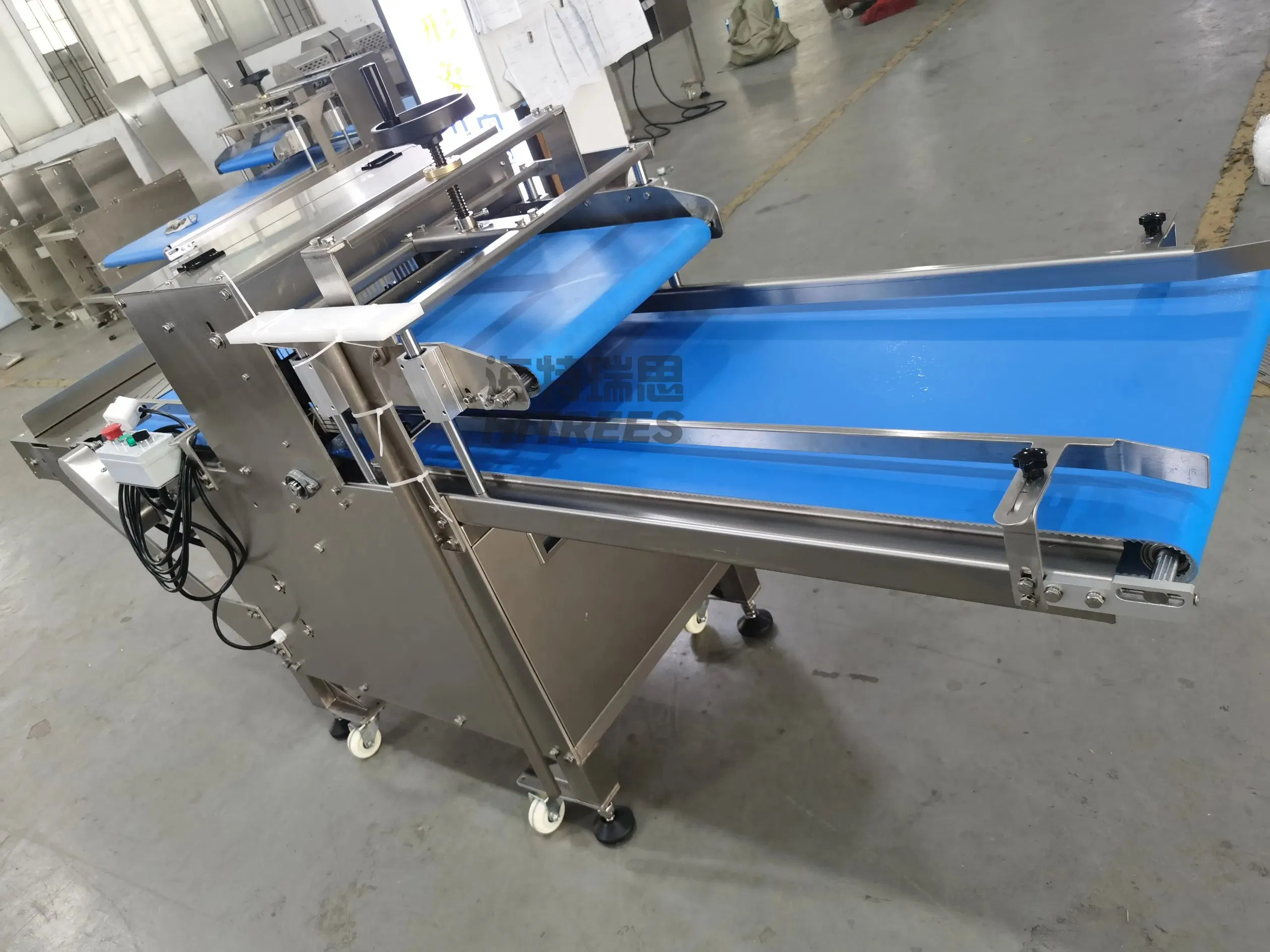 Toast Bread Slicing Cutter Machine Toast Loaf Slicer with Conveyor