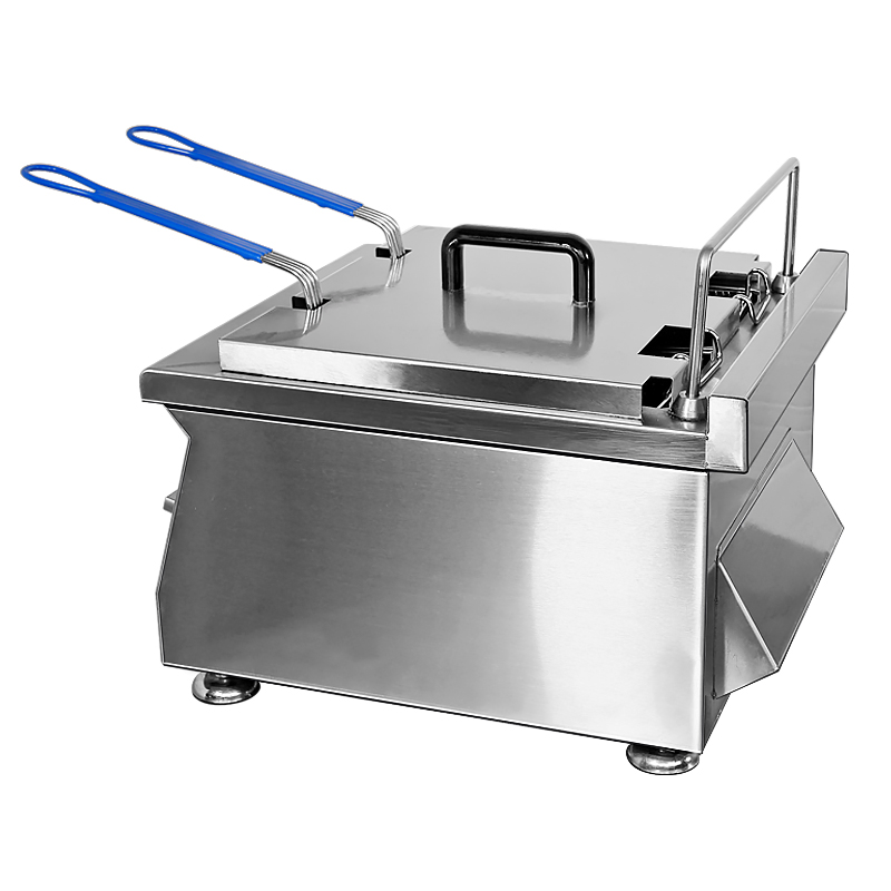 Lestov Commercial Tabletop Induction Deep Fat Fryer Chip Machine French Fryer