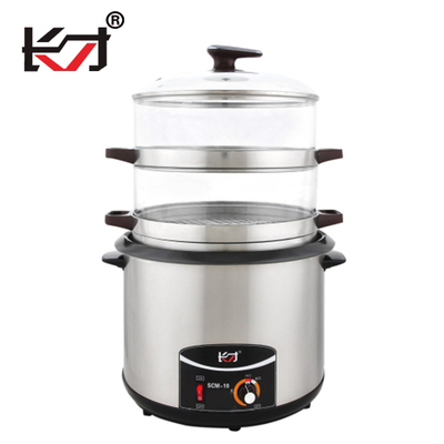 CS-6 Restaurant Kitchen Use Commercial Electric Corn Egg Food Steamer Vegetables Corn Steam Cooker Factory Price