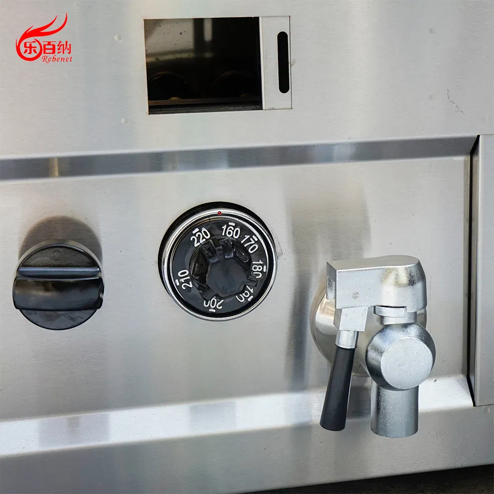 8L+8L Professional Commercial Countertop Gas Fryer Double Tank Deep Chicken Machine 2 Baskets 6 Kw 20478 BTU Stainless Steel Chips Equipment for Restaurant