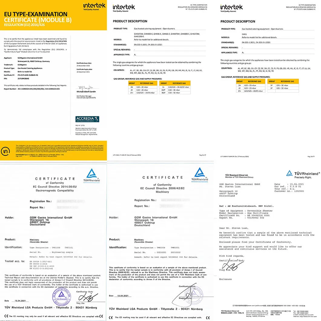 Product Certifications