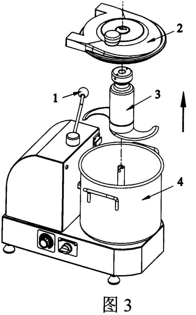 Household Vegetable Fruit Processing Machine Food Cutter Stepless Speed Regulation