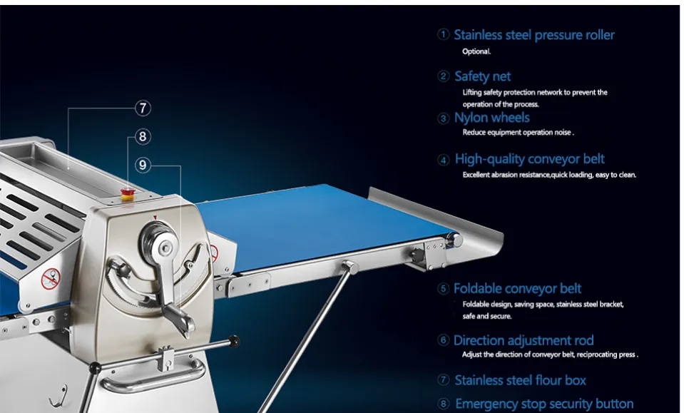 Dough Sheeter Detail 3