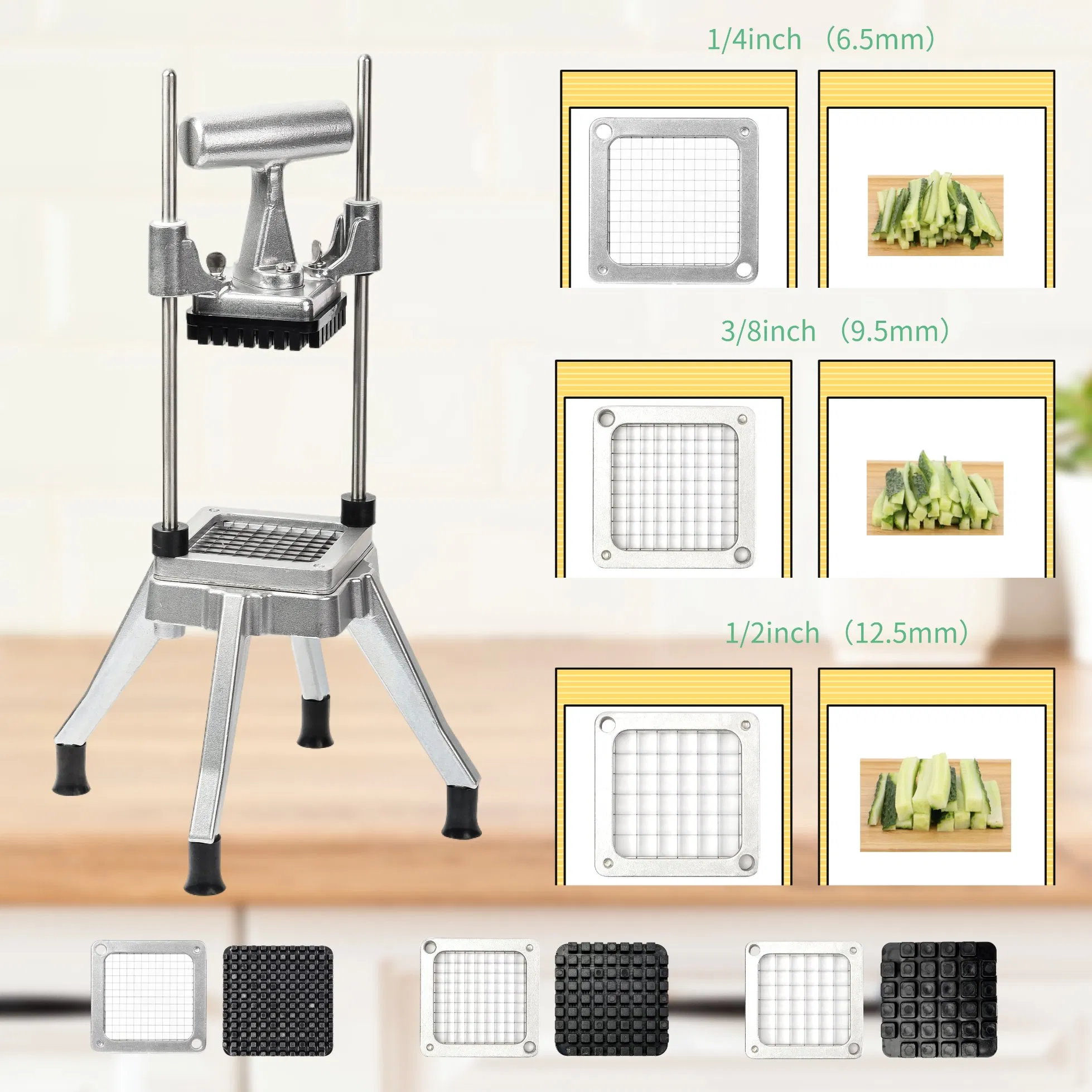 Commercial Use Hot-Selling Vegetable Processing Machine Eyuipment Cutter Chopper Slicer Dicer