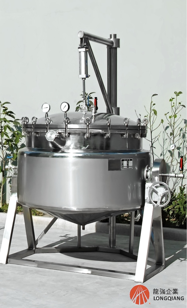 China Customizable with Agitator Mixer Kettle for Industry Steam Tilting Jacketed Cooker