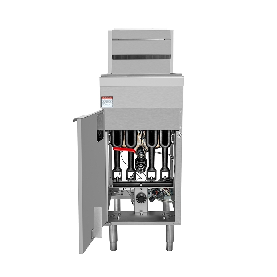 High Quality Commercial 4 Burners Gas Deep Fryer
