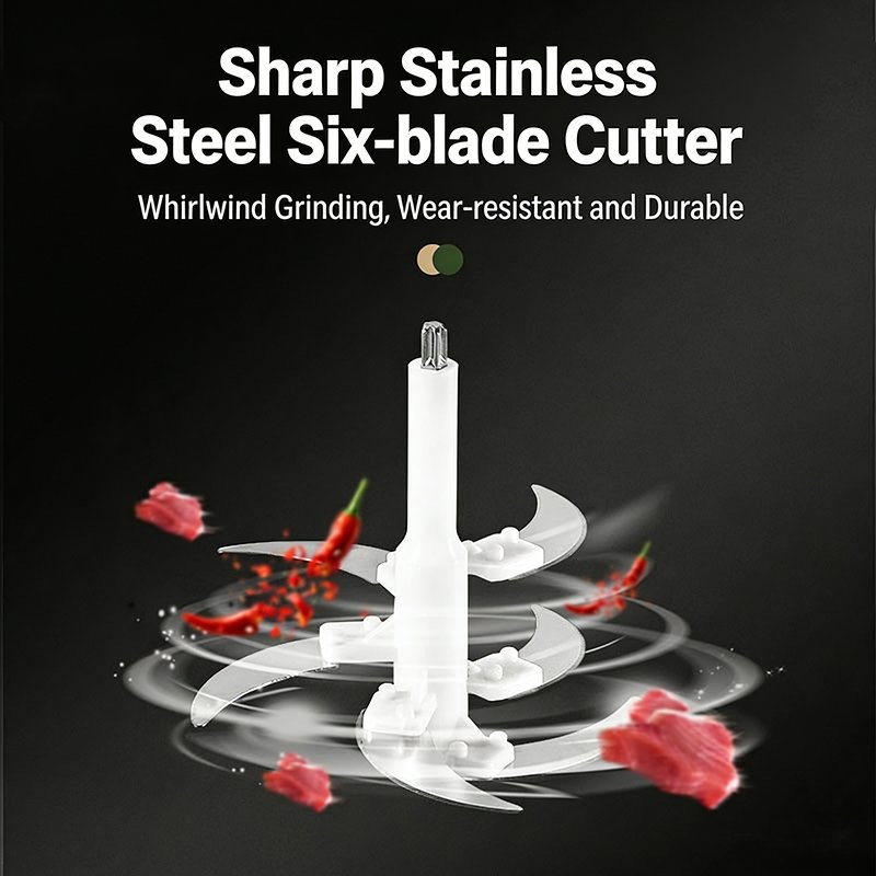 Food Processor Chopper 2-5L Picadora De Carne Meat Grinder