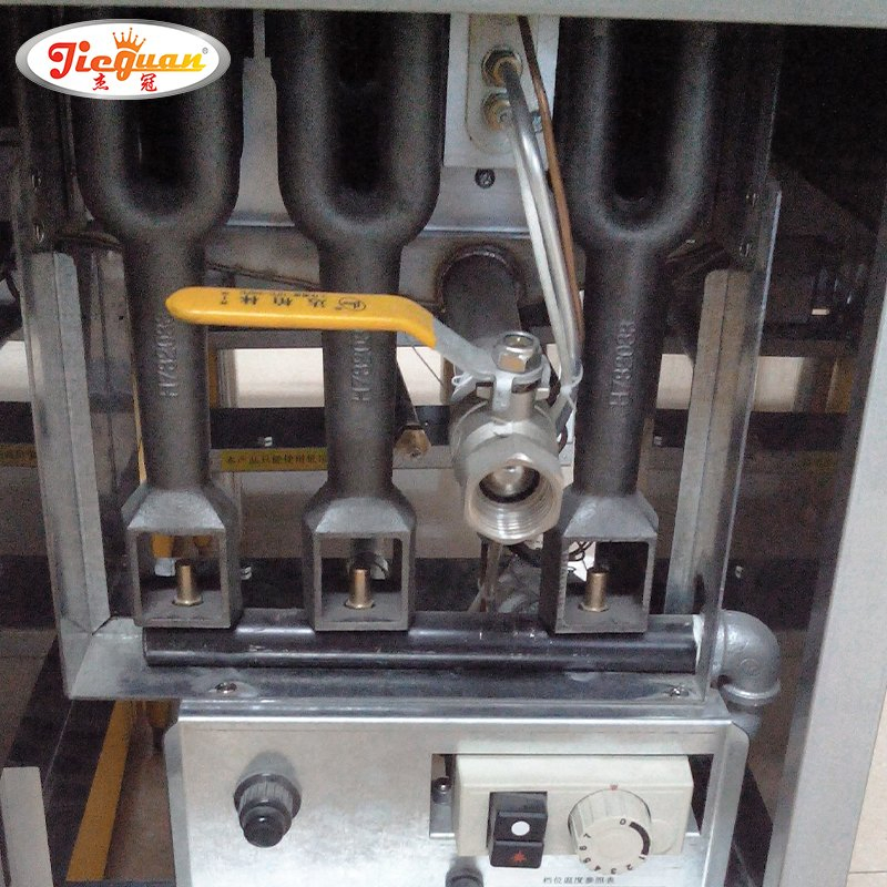 New Tech Commercial Deep Fryer Gas Two Baskets Chicken Chip Friers Donut Catering Equipment Restaurant Machine