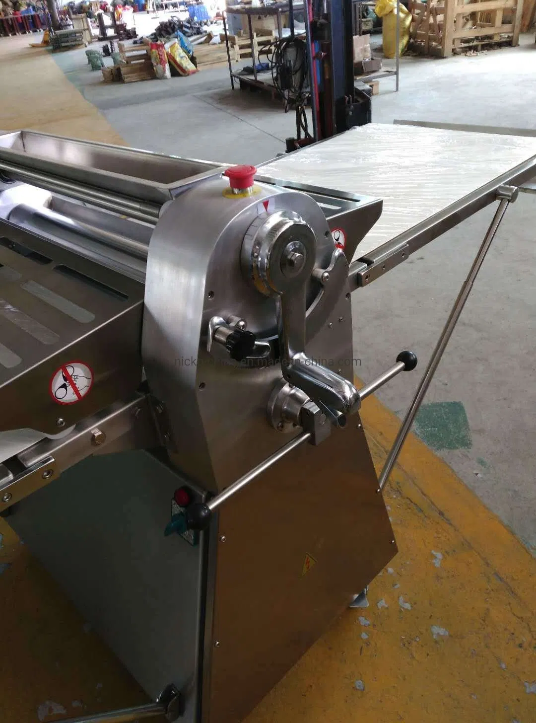 Premium Full Stainless Steel Croissant Dough Sheeter for Pastry Baking