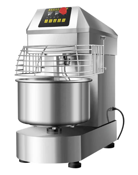 Commercial Spiral Dough Mixer Energy Saving CE Stainless Steel Bowl