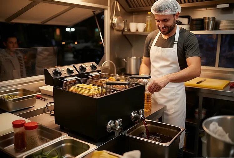 Commercial Deep Fryer 3