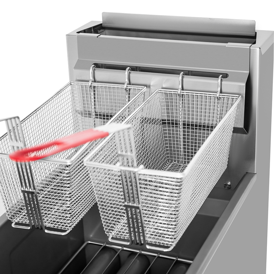 High Quality Commercial 4 Burners Gas Deep Fryer