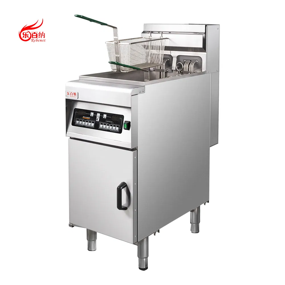 High-Quality 28L Commercial Electric PCB Control Deep Fat Chips Fryer (DF-28LD)