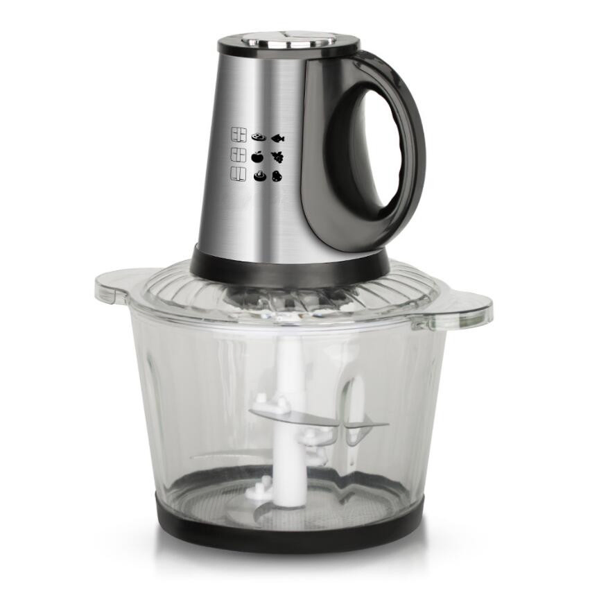 Household Multi-Functional Electric Food Processors Double-Blade Meat Grinder