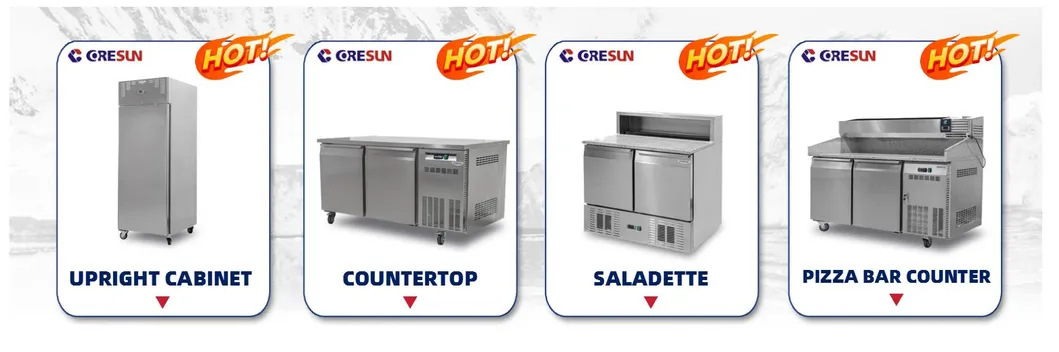 Commercial Refrigerated Pizza Prep Table