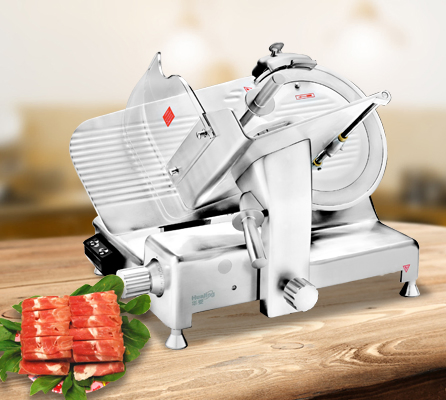 Hualing Semi-Automatic 350mm 14 Inch Electric Meat Slicer Cutting Machine for Commercial and Home Use All Metal Fuselage